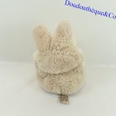Oso de peluche BUKOWSKI disfrazado de conejo marrón de 15 cm