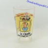 Tintin glass AMORA Hergé The adventures of Tintin The crab with the golden claws 11 cm