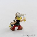 Figurina portachiavi Asterix PLASTOY 1997 Asterix e Obelix con la sua spada 5 cm