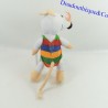 Plüsch Mimi die Maus MAISY LUCY COUSINS Kleidung Regenbogen 20 cm 1996