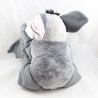 Pipistrello burattino di peluche TRUDI bianco grigio viola 27 cm