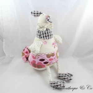 Plüschhuhn ENESCO gerippter Hahn