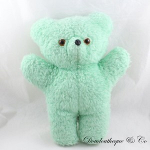 Vintage green AJENA bear plush