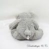 Plush bear ZEEMAN heather grey shiny 30 cm