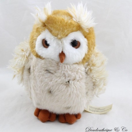 Plüschkauz WWF Eule beige braun 15 cm Plüschkauz WWF Eule beige braun 15 cm