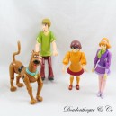 Lot de 4 figurines Scooby-Doo HANNA BARBERA Hb Véra, Daphné, Sammy et Scooby Doo