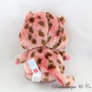 Pink YOOHOO & Friends leopard plush toy