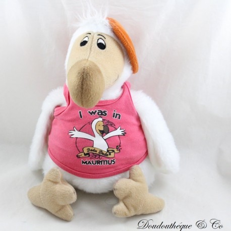 Plüsch-Schlafvogel WALLY PLÜSCHTIERE Mauritius Mauritius Dodo rosa Mütze orange 33 cm Plüsch-Schlafvogel WALLY PLÜSCHTIERE Mauritius Mauritius Dodo rosa Mütze orange 33 cm