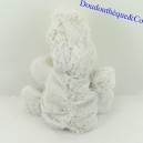 Plüschpuppe Kaninchen ANIMADOO grau weiß 26 cm