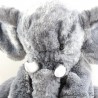 Großer Plüsch elefant grau weiß unbekannte Marke 50 cm