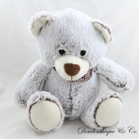 Plush bear QINGDAO FUTURES TOYS grey