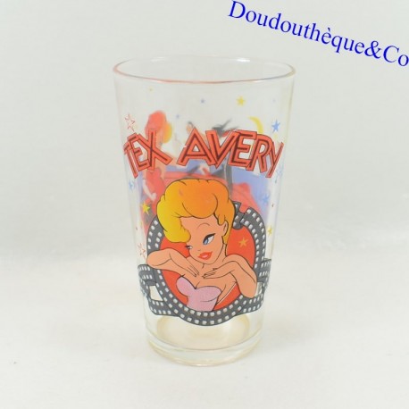 Glass the pin-up TEX AVERY Sexy Girl glass AMORA 1997 11 cm