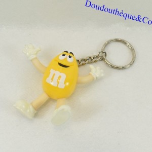 Key ring M&M'S m&ms plastic yellow character 5.5 cm