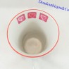 Mug mouse DIDDLINA red hearts ceramic cup 10 cm