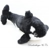 Plush orca black and white long hair 35 cm