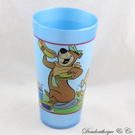 Tasse Yogi der Bär HANNA-BARBERA Kunststoffglas Yogi Bär Picknick Tasse Yogi der Bär HANNA-BARBERA Kunststoffglas Yogi Bär Picknick