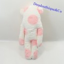 Plush Monkey CRAFTHOLIC pink and white circles 36 cm