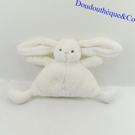Doudou conejo BEBE CHOCOLAT blanc Leana 16 cm SOS doudou