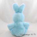 Plush rabbit BEST MADE TOYS blue white