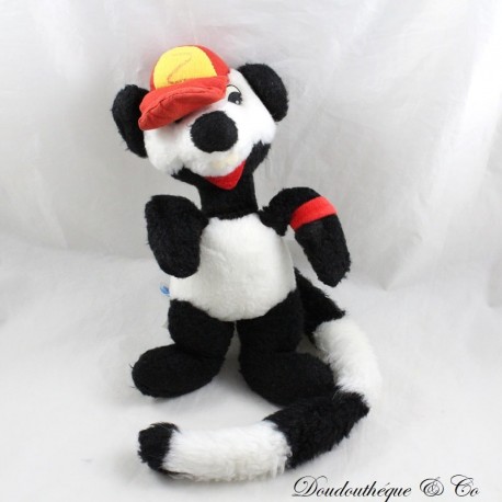 Plüschwaschbär NOUNOURS Club Mini Zig Zag Die Helden vor der Schule auf TF1 24 cm Plüschwaschbär NOUNOURS Club Mini Zig Zag Die Helden vor der Schule auf TF1 24 cm
