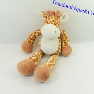 Peluche giraffa NICOTOY macchie beige marrone 30 cm