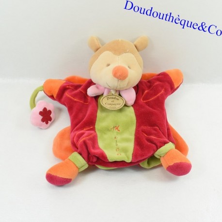 Doudou puppet Papillon Miloo DOUDOU ET COMPAGNIE 24 cm