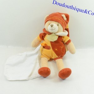 Plush bear CUDDLY TOY AND COMPANY Cinnamon handkerchief 27 cm