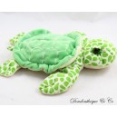 Doudou pupazzo tartaruga NATURE PLANET tartaruga marina beige verde 27 cm