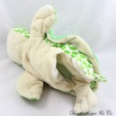 Doudou puppet turtle NATURE PLANET green beige sea turtle 27 cm