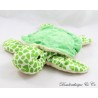 Doudou pupazzo tartaruga NATURE PLANET tartaruga marina beige verde 27 cm