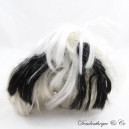 Figura de perro HASBRO Sweetie Pups Si-Doux blanco y negro cosecha 1989