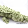 Peluche alligator IKEA Klappar crocodile vert yeux jaune 56 cm