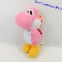 Peluche Yoshi SUPER MARIO Nintendo rosa de pie 18 cm