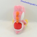 Peluche Yoshi SUPER MARIO Nintendo rosa sentado 18 cm