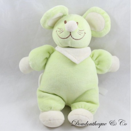 Musical plush mouse TEX Green Crossroads