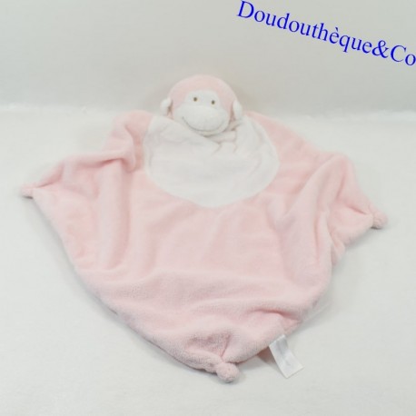 Flaches Kuscheltier Affe ANGEL DEAR rosa Diamant lachendes Gesicht 40 cm Flaches Kuscheltier Affe ANGEL DEAR rosa Diamant lachendes Gesicht 40 cm