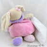Doudou rabbit CUDDLY TOY AND COMPANY Picking pink green handkerchief white DC2809 Collector