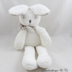 Doudou conejo títere PELUCHE DE PELUCHE Y COMPAÑÍA Me encanta mi manta blanca taupe DC2912 30 cm