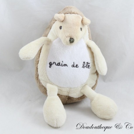 Plüschiger WEIZENKORN braun beige Plüschiger WEIZENKORN braun beige