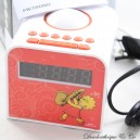 Clock Radio Lisa SIMPSONS Metronic Alarm Clock Alarm FM Red and White NEW
