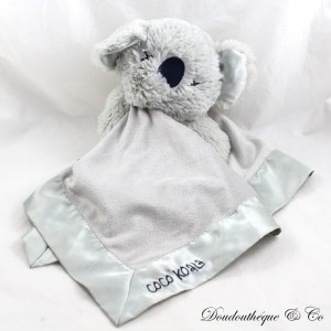 Große Flachdecke Koala BIG HUGS Kuscheldecke Coco Koala Australian graugrün 47 cm