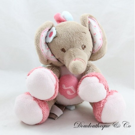 Musikalischer Plüschelefant NATTOU Charlotte &; Rose Musikalischer Plüschelefant NATTOU Charlotte &; Rose