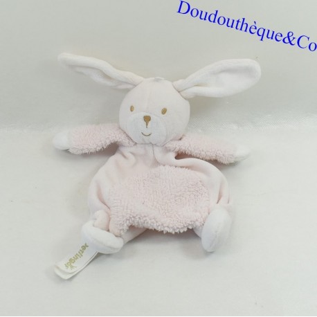Doudou flaches Kaninchen BERLINGOT weiß 19 cm Doudou flaches Kaninchen BERLINGOT weiß 19 cm