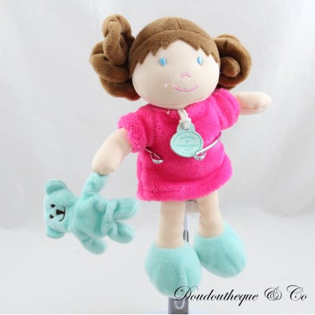 Doudou muñeca marrón DOUDOU ET COMPAGNIE Les Demoiselles Doudou muñeca marrón DOUDOU ET COMPAGNIE Les Demoiselles