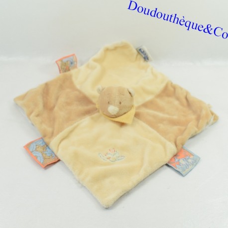 Flaches Kuscheltier Nouky Bär NOUKIE'S beige braun 26 cm Flaches Kuscheltier Nouky Bär NOUKIE'S beige braun 26 cm