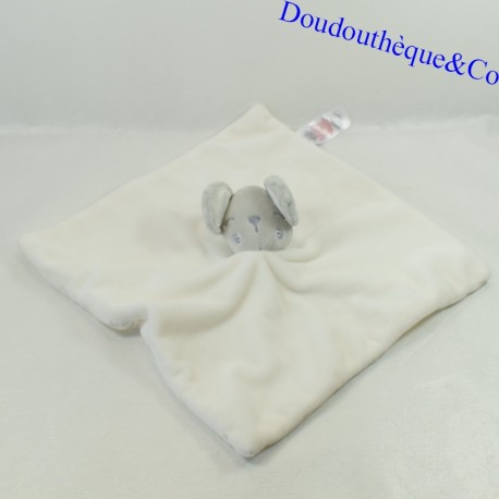Flaches Maus Kuscheltier PRIMARK BABY weiß grau Sterne 30 cm Flaches Maus Kuscheltier PRIMARK BABY weiß grau Sterne 30 cm