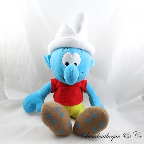 Big plush Smurf footballer KMB The Smurfs