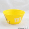 Yellow Bowl M&M'S publicidad Amarillo hincha de fútbol plástico Copa del Mundo 2012