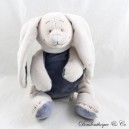 Plüsch Wapi Hase NOUKIE'S Bao &; Wapi blau beige mittel 25 cm