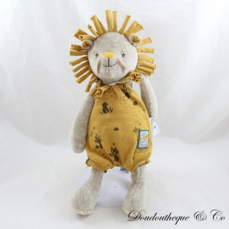 Musical plush lion MOULIN ROTY Under my Baobab